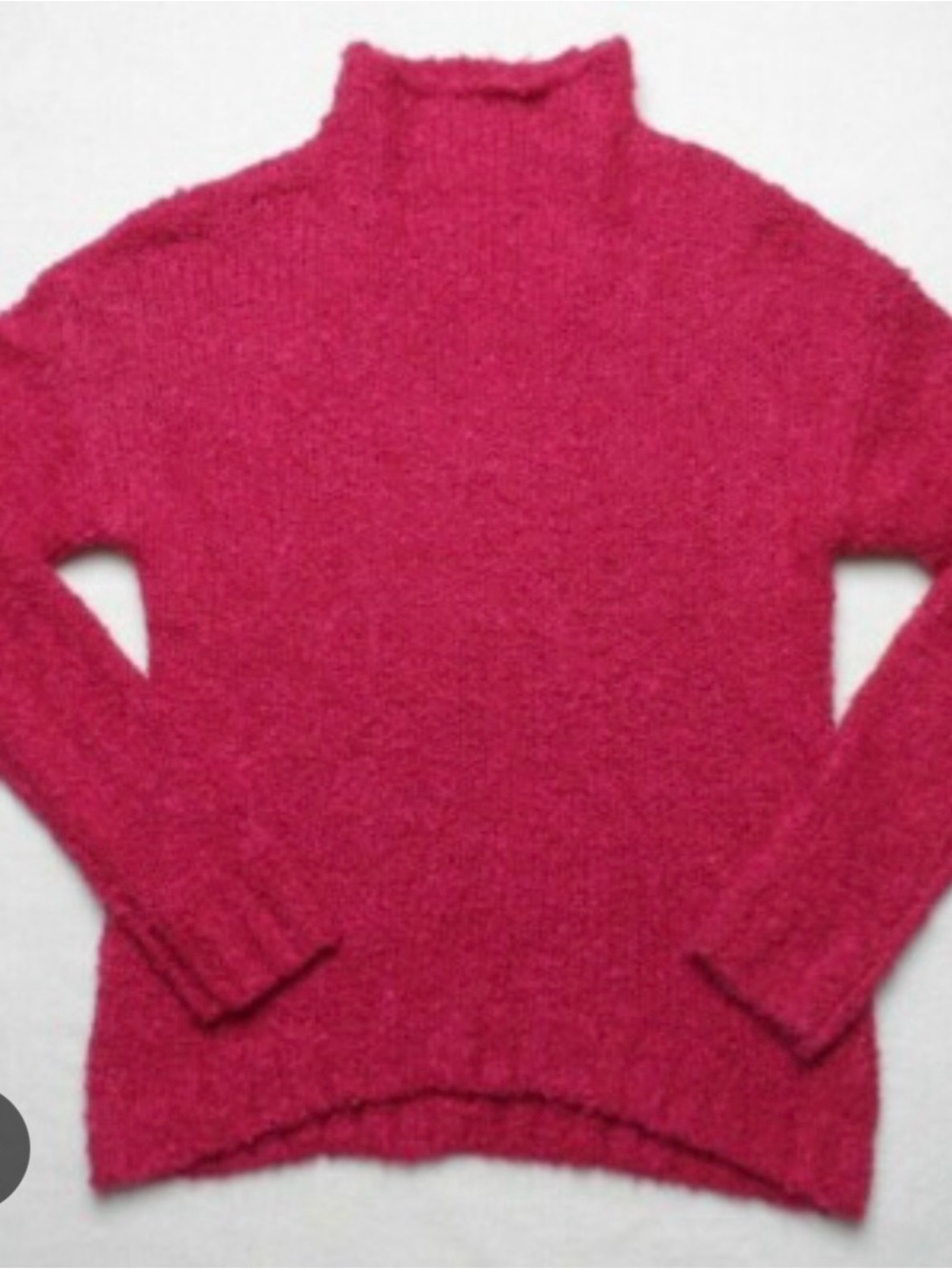 bp hot pinkTurtleneck Sweater